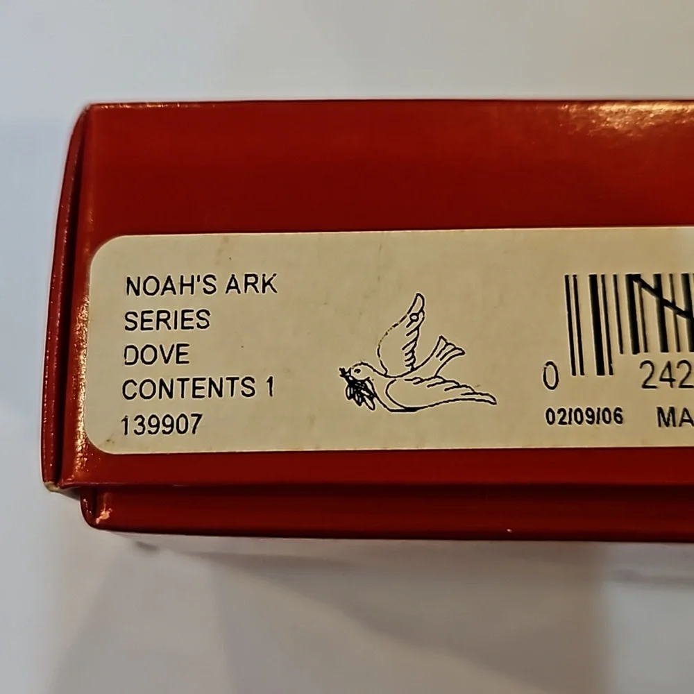 NWT WATERFORD MARQUIS DOVE CRYSTAL NOAHS ARK NIB‎